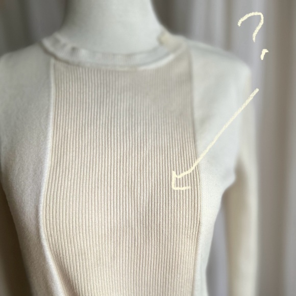 [NEW ARRIVAL] Proenza Schouler Crème Knit Top, Asymmetrical Small (S) - Picture 8 of 13